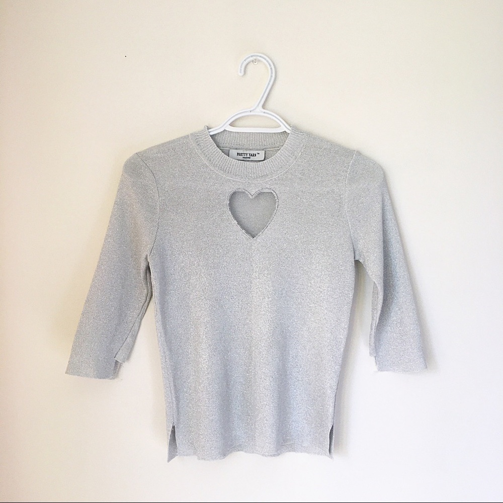 PRETTY YARN - HEART PLATINUM TOP